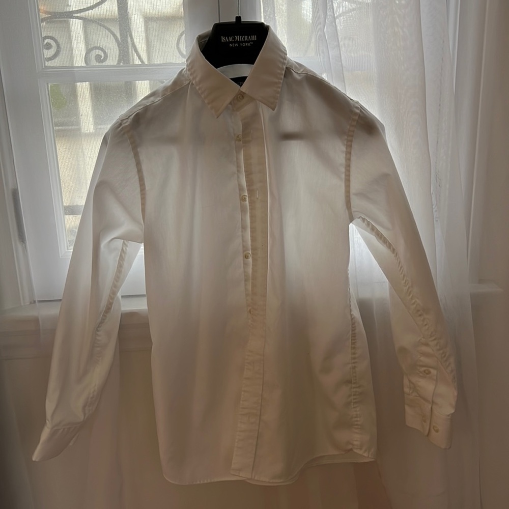 Nordstrom boys dress shirt. White. Size 10